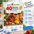 40 Salsas Gourmet – Recetario digital para emprender | Easy Kitchen